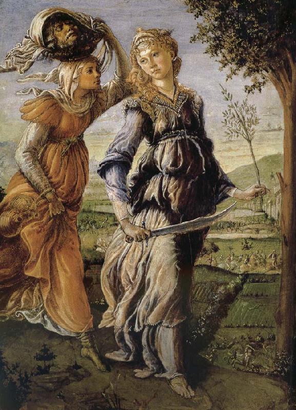 Sandro Botticelli Judith Villa return